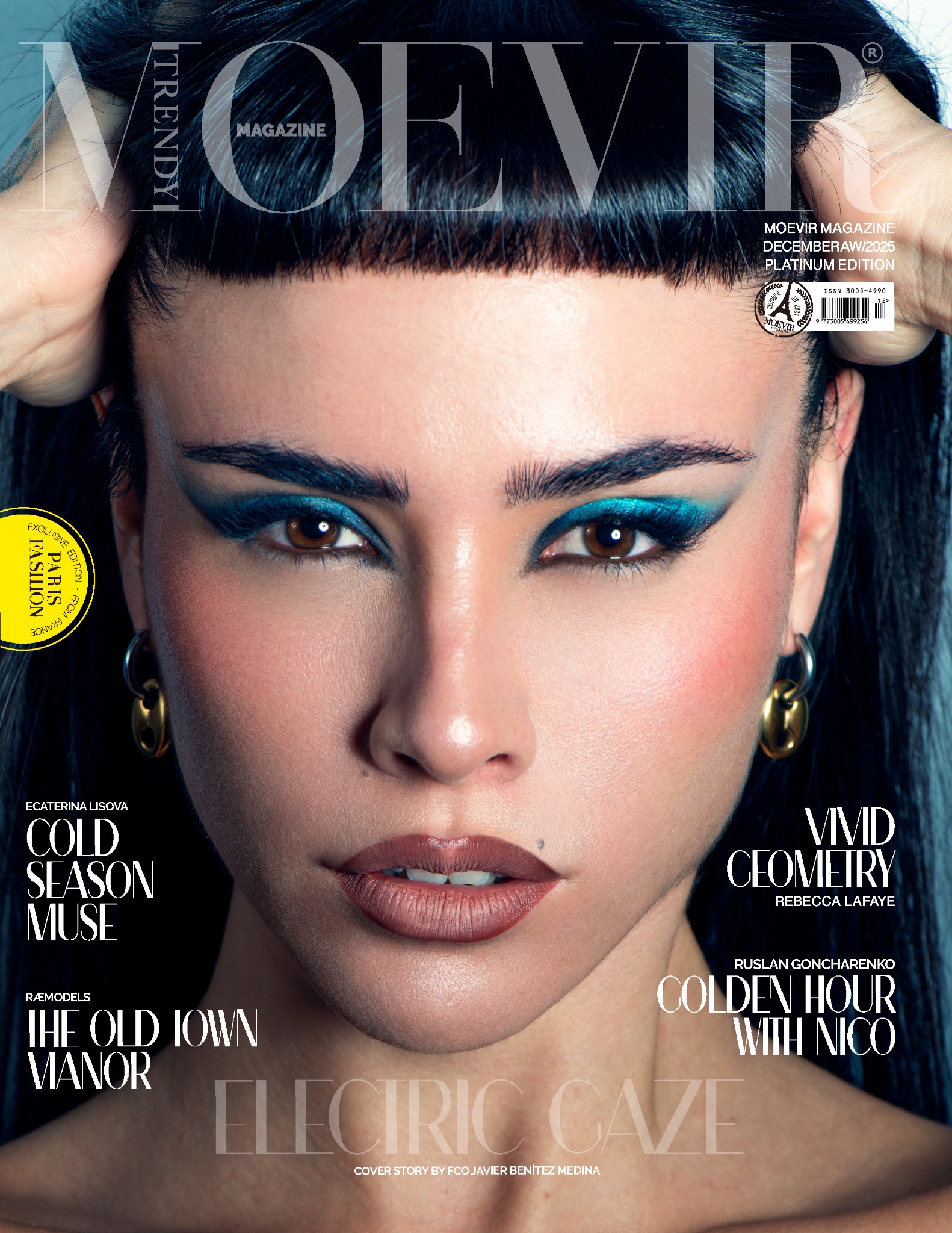 Portada de Moevir Magazine con Electric Gaze
