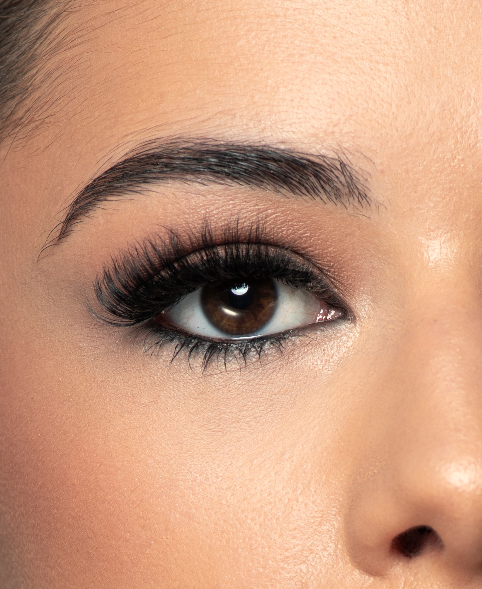 Detalle de maquillaje de ojos