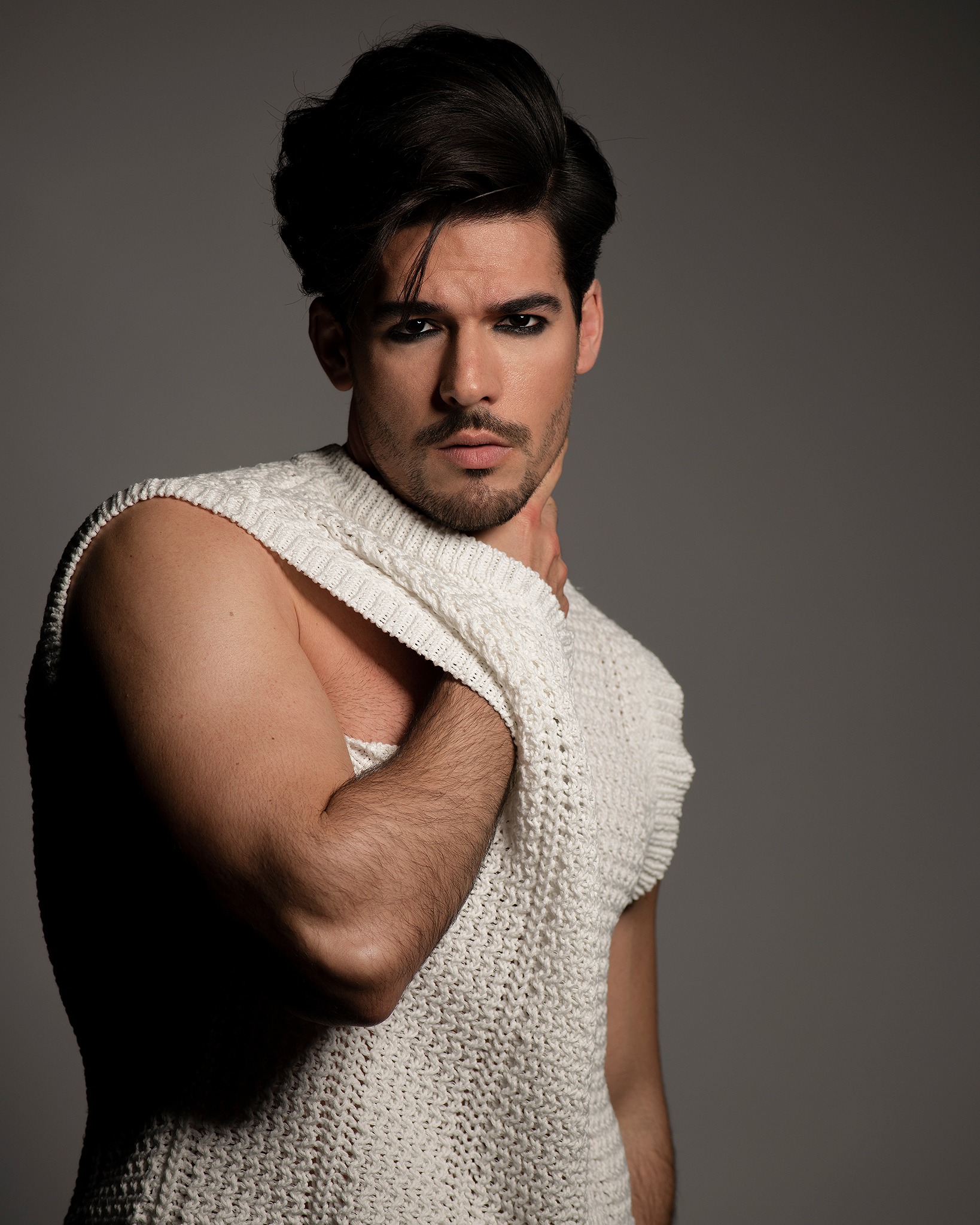 Retrato grooming masculino
