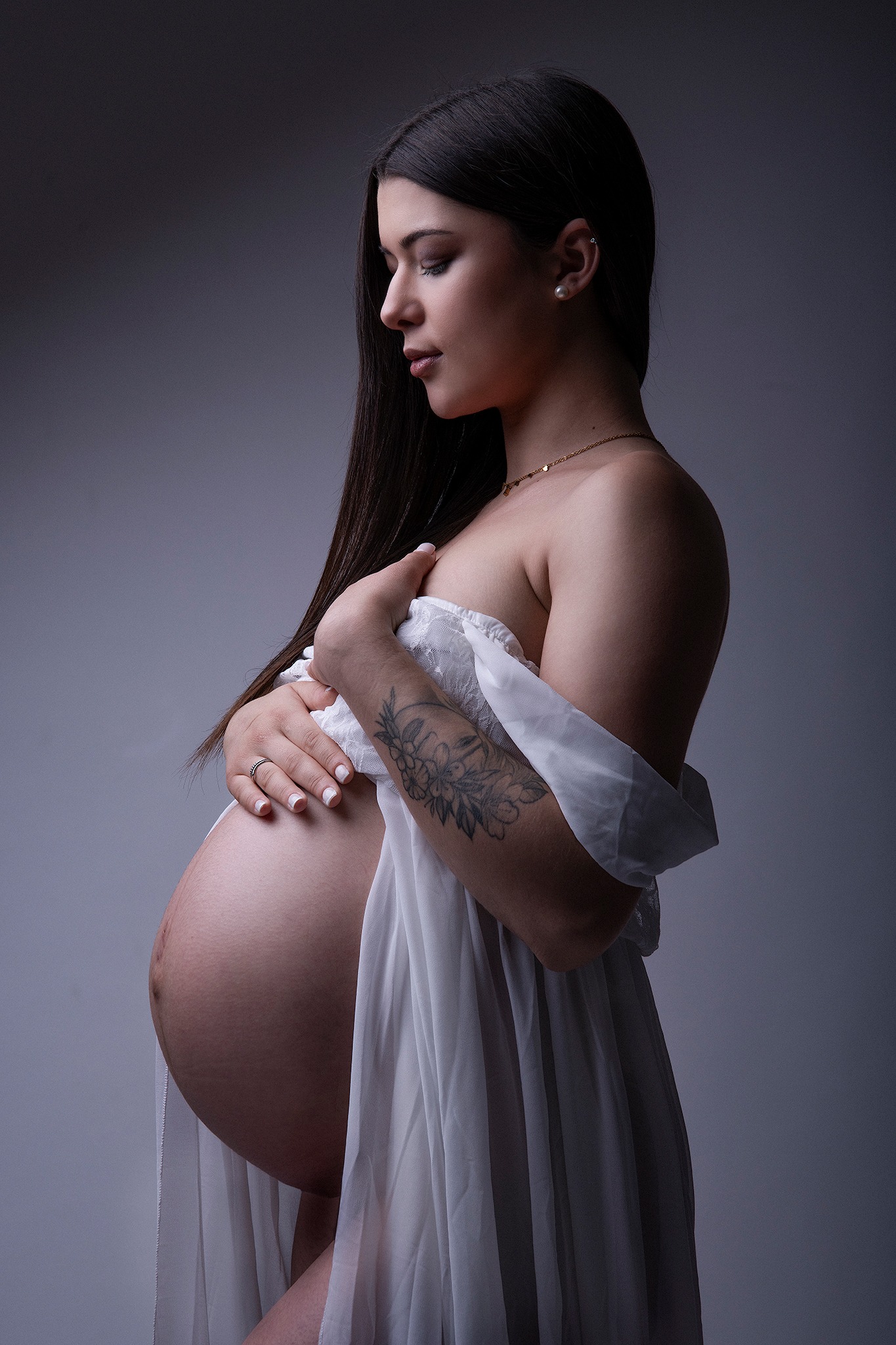 Sesión de maternidad de Laura y David